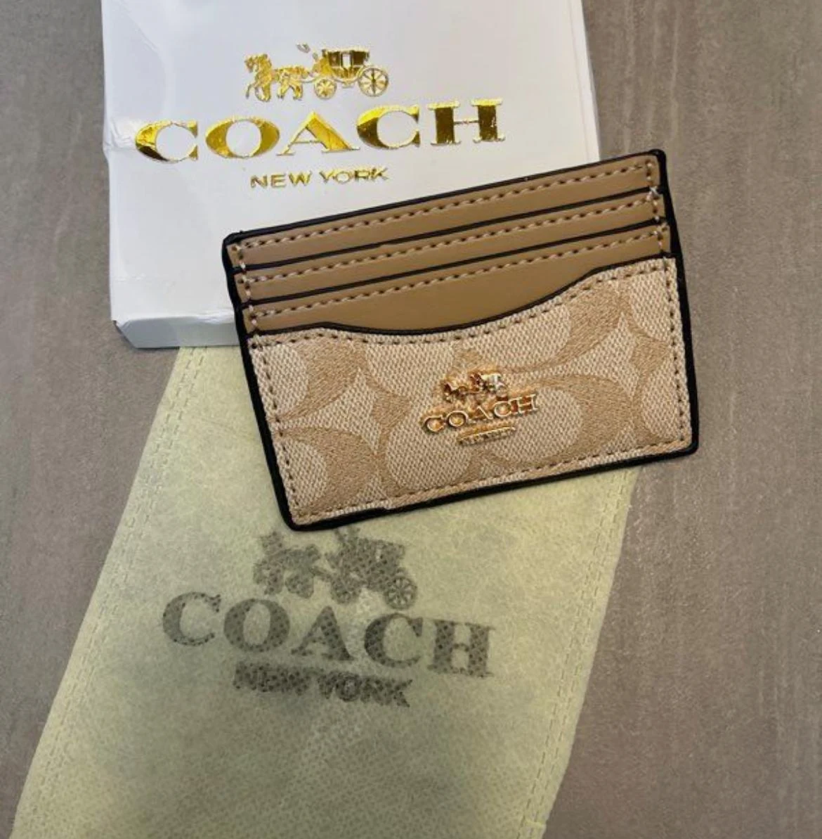 Porte carte coach