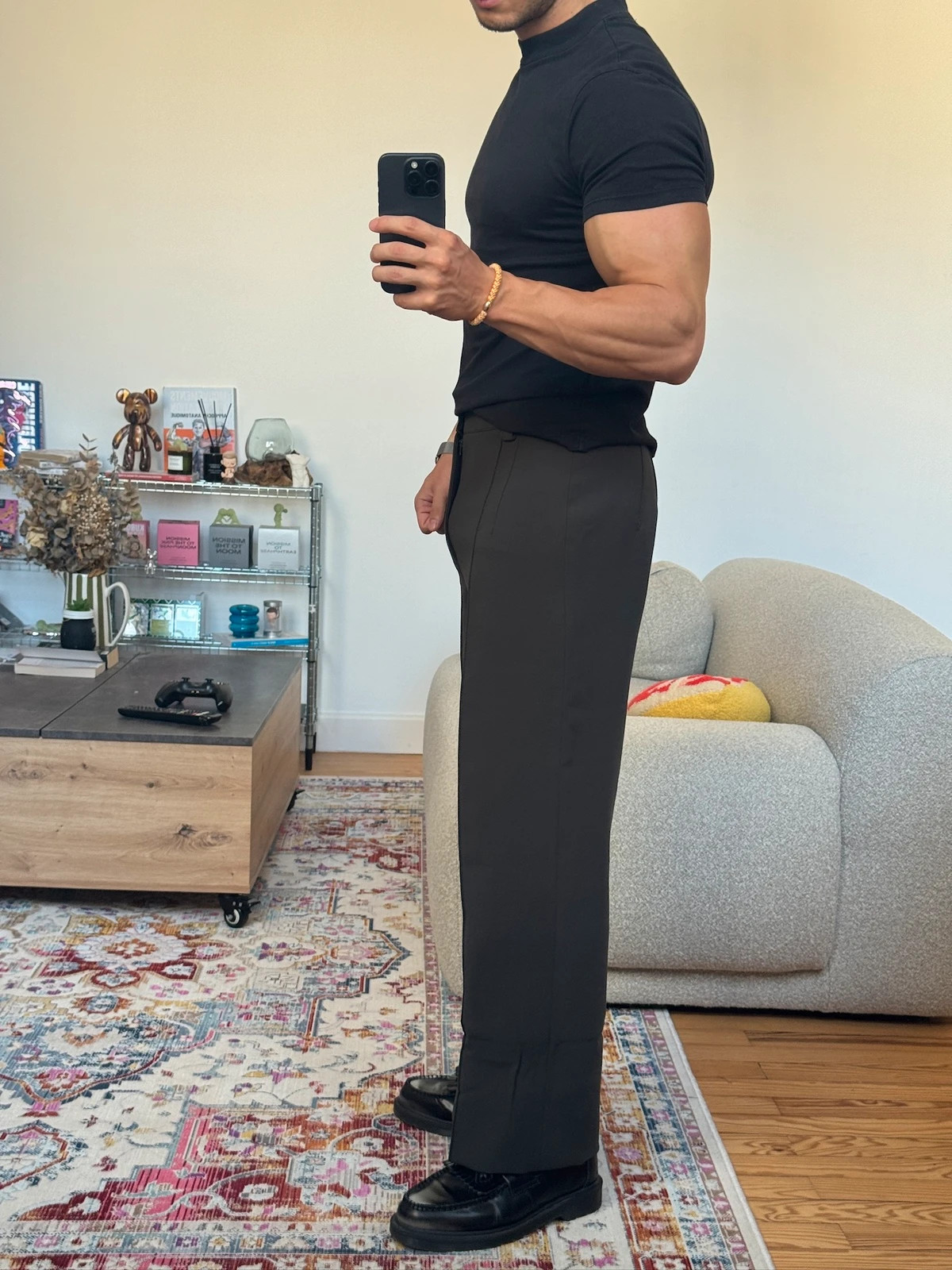 Pantalon Zara vert forêt très bon état – Zara – taille M 4