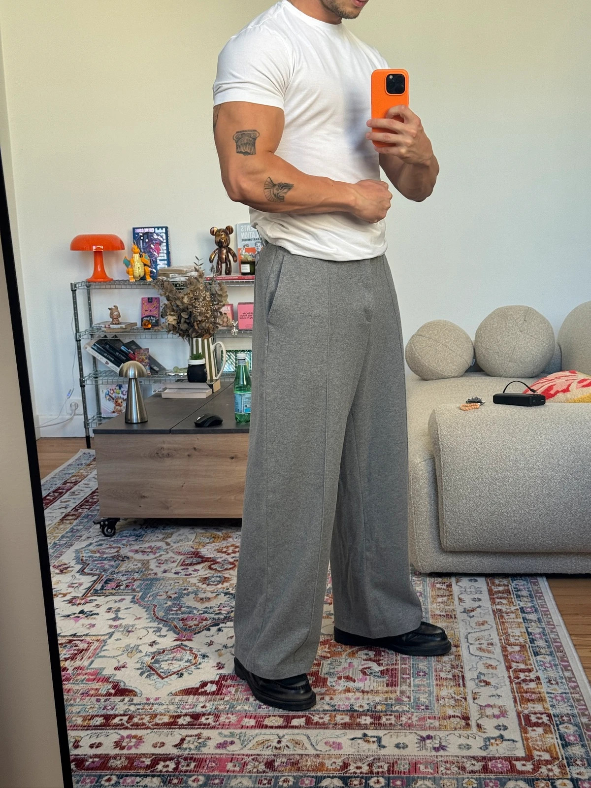 Pantalon Uniqlo gris doux – Uniqlo – taille M 5