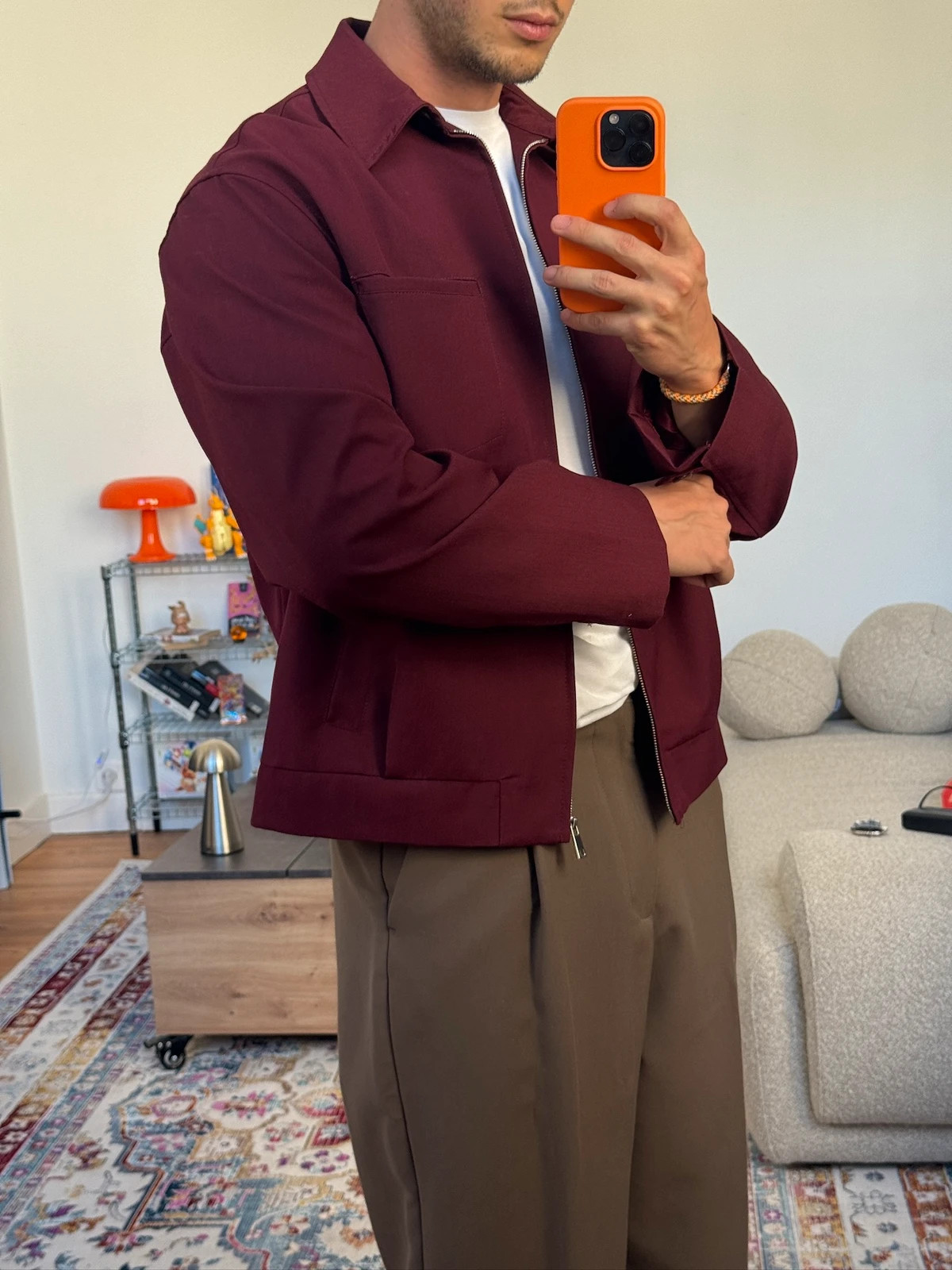 Veste Zara bordeaux très belle – Zara – taille M 3