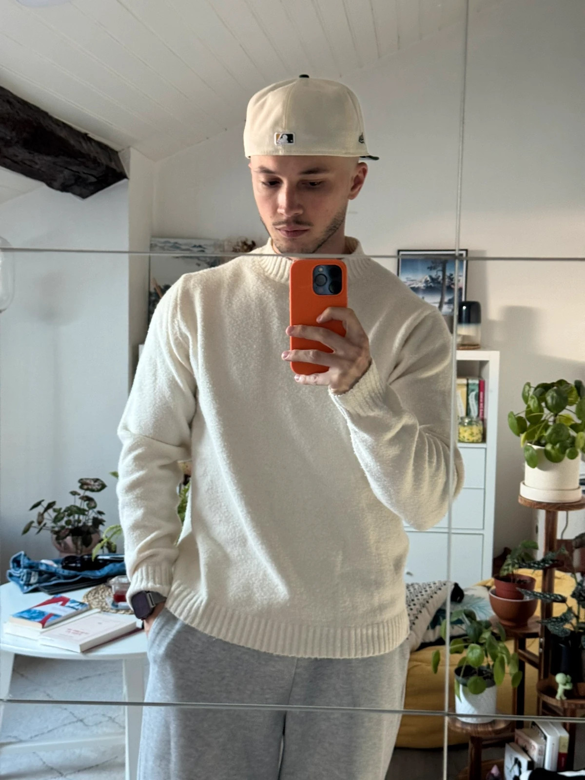 Pull soufflé Yarm beige Uniqlo – Uniqlo – taille S 2