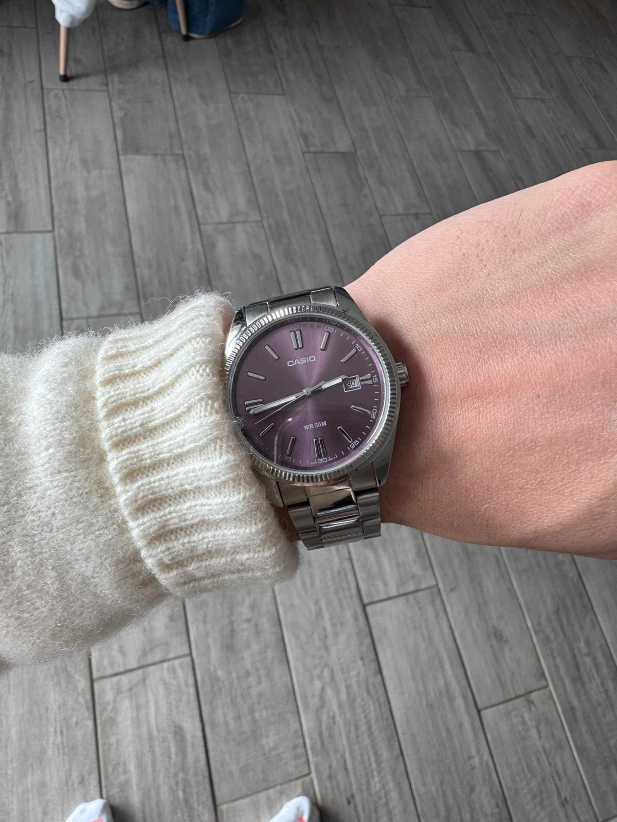 Montre Casio purple / mauve violet – CASIO – taille Taille unique 2