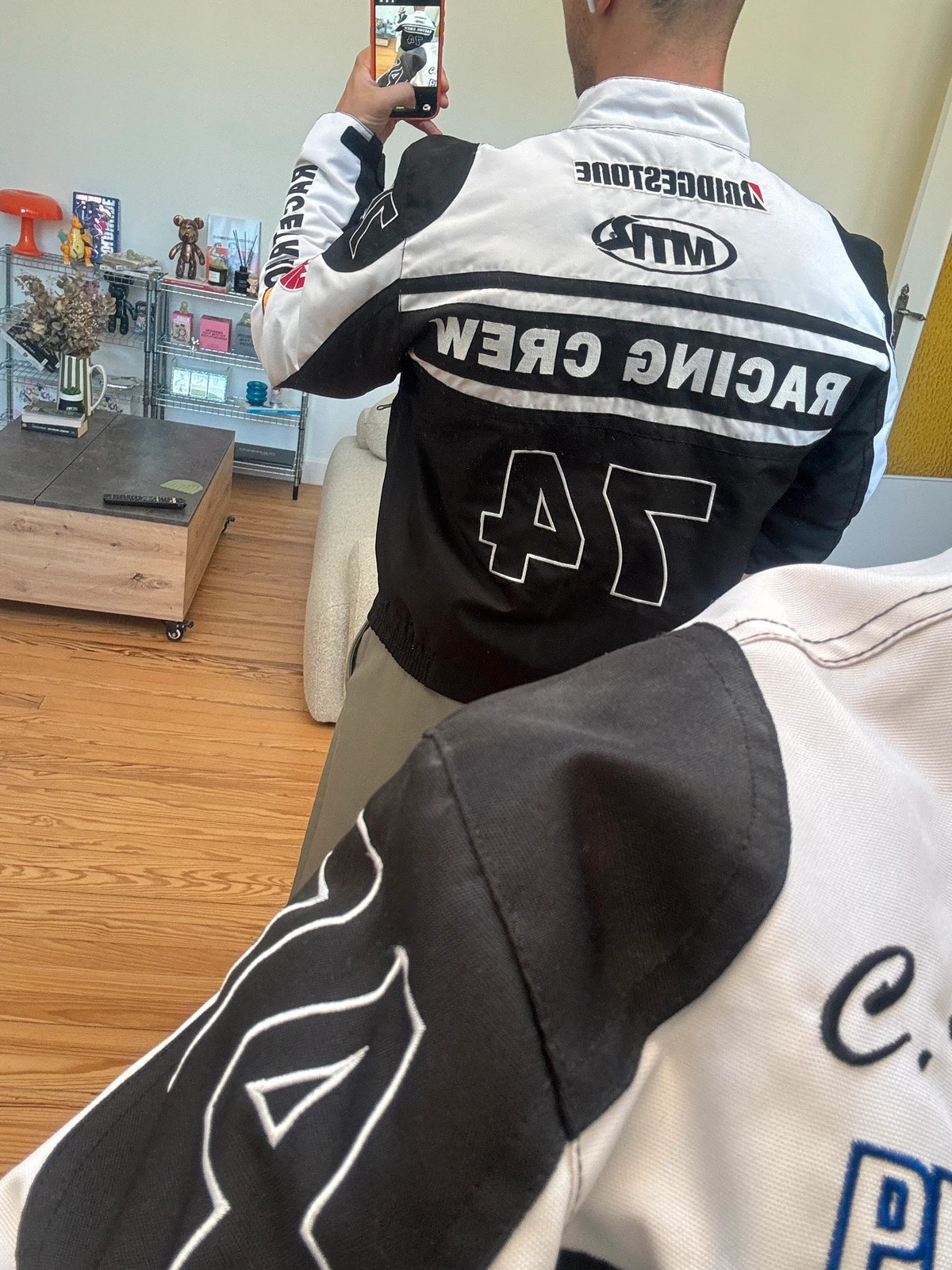 Fast Lane Veste Racing Vintage Noir/Blanc Taille M – FAST LANE – taille M 5