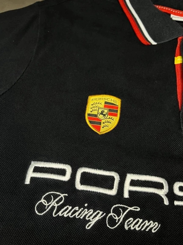 Porsche Driver's Selection polo homme noir manches courtes logo brodé taille S – Porsche – taille S 2