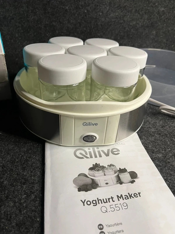 Yaourtière Qilive 7 pots en verre - Neuve jamais utilisée – Qilive 3