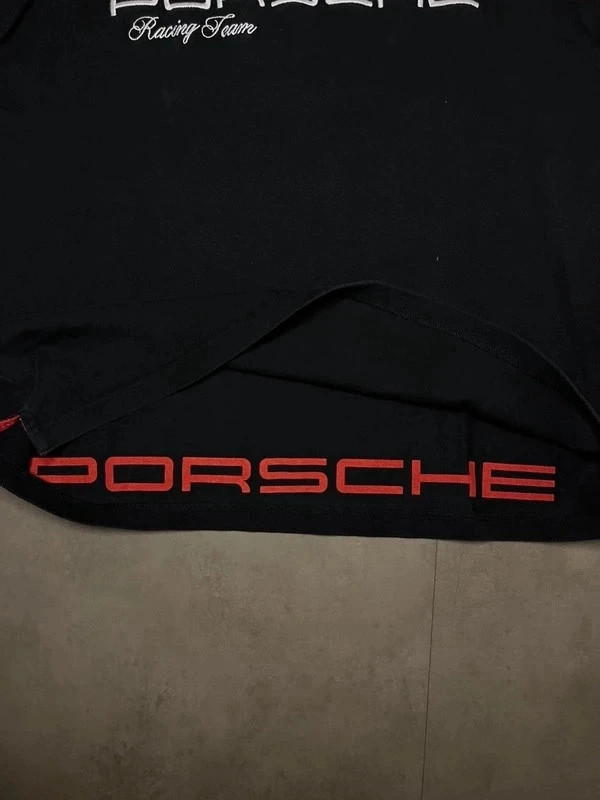 Porsche Driver's Selection polo homme noir manches courtes logo brodé taille S – Porsche – taille S 5