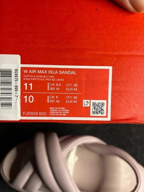Nike Air Max Isla Sandal Sandales - Rose - taille 43 – Nike – taille 43 5