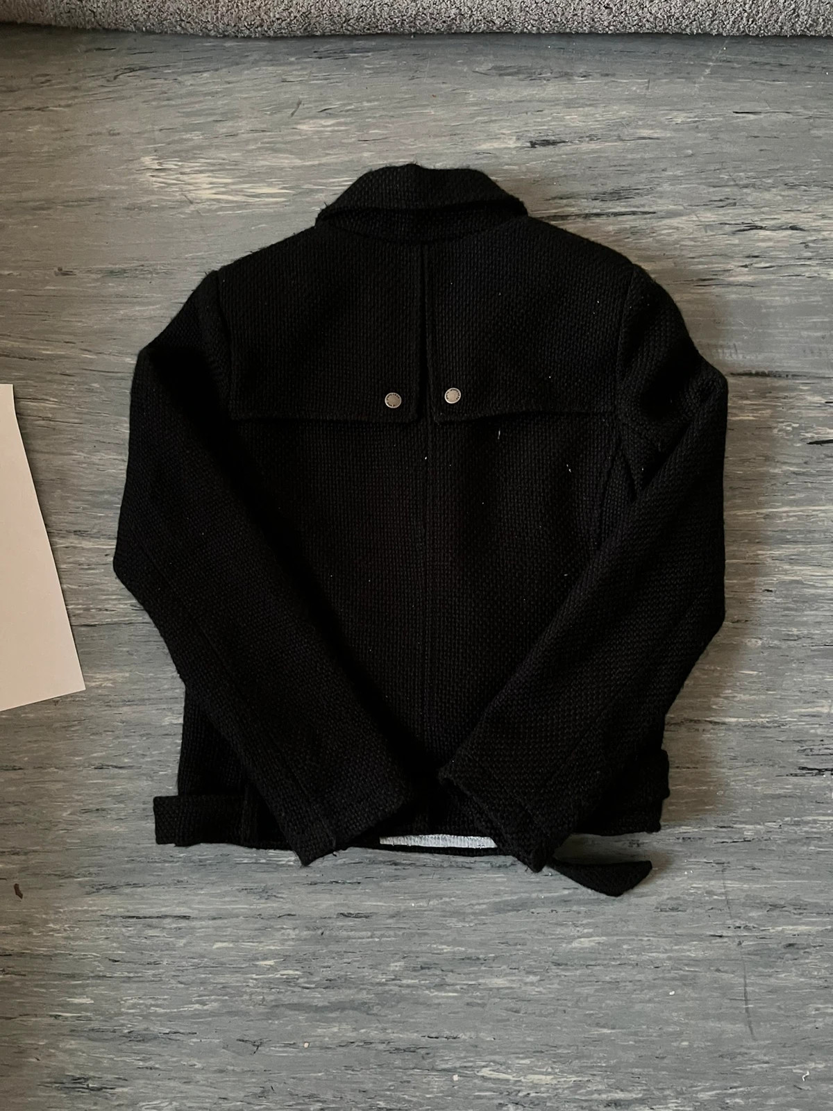 Naf Naf Veste perfecto tweed noir - Noir - taille 38 M – Naf Naf – taille M / 38 / 10 5
