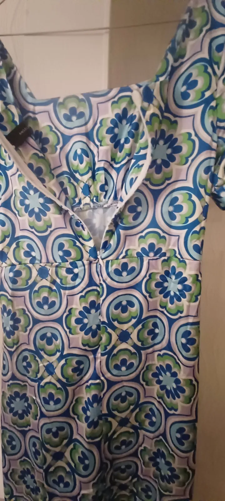 Robe longue Angeleye taille 40 motifs bleu et vert.  – ANGELEYE – taille L 3