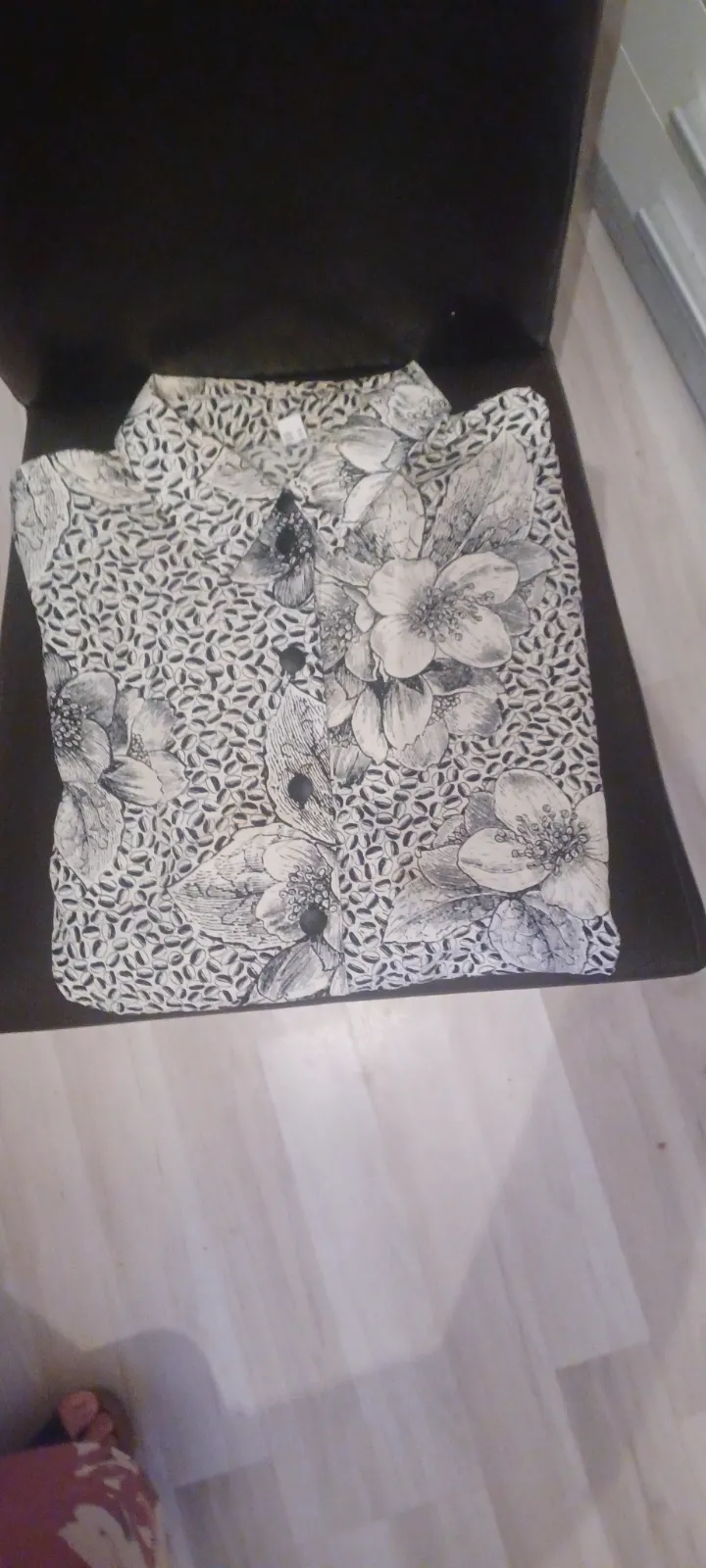 Chemise femme T42 100% viscose motif floral manches – Aucun – taille XL 4