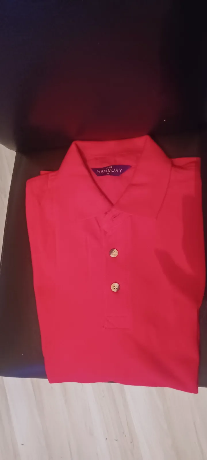 Polo rouge HENBURY – Taille M
