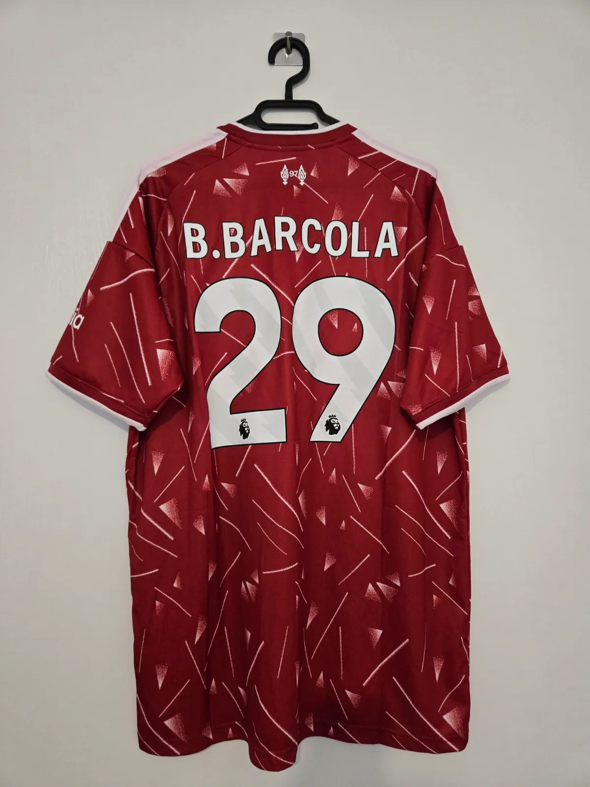 Maillot de football Adidas Liverpool FC Barcola #29 – Adidas – taille XXL 2