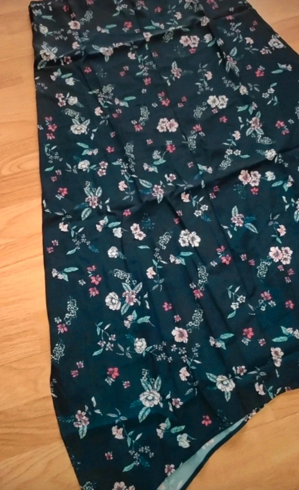 Vestido azul marino floral talla 36 | Veraniego – Lefties – taille S / 36 / 8 4