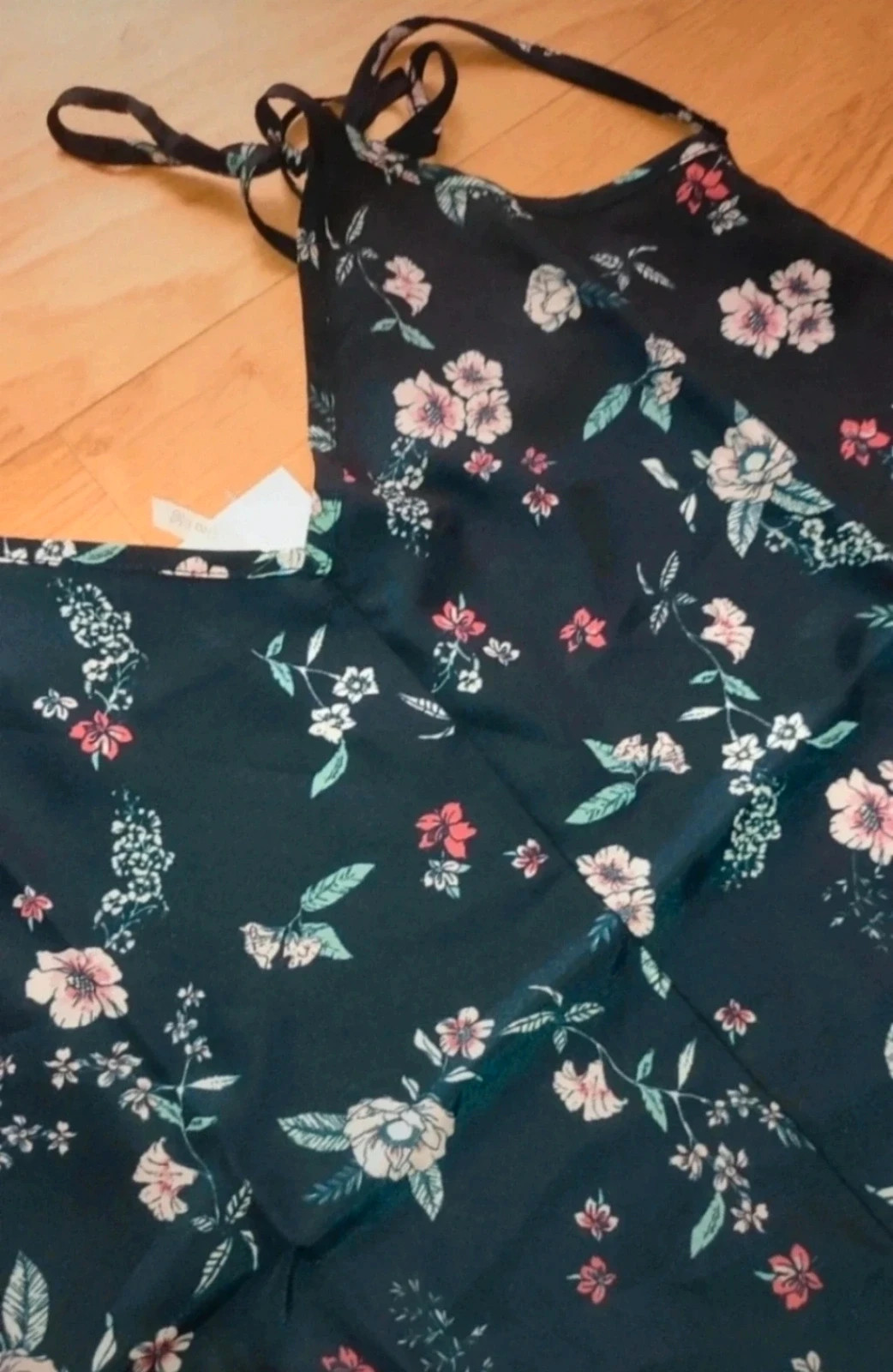 Vestido azul marino floral talla 36 | Veraniego – Lefties – taille S / 36 / 8 3