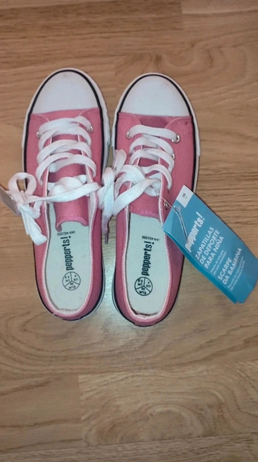 Zapatillas de lona Pepperts rosa T.36 Nuevas | Cómodas y perfectas para diario – Pepperts – taille 36 2