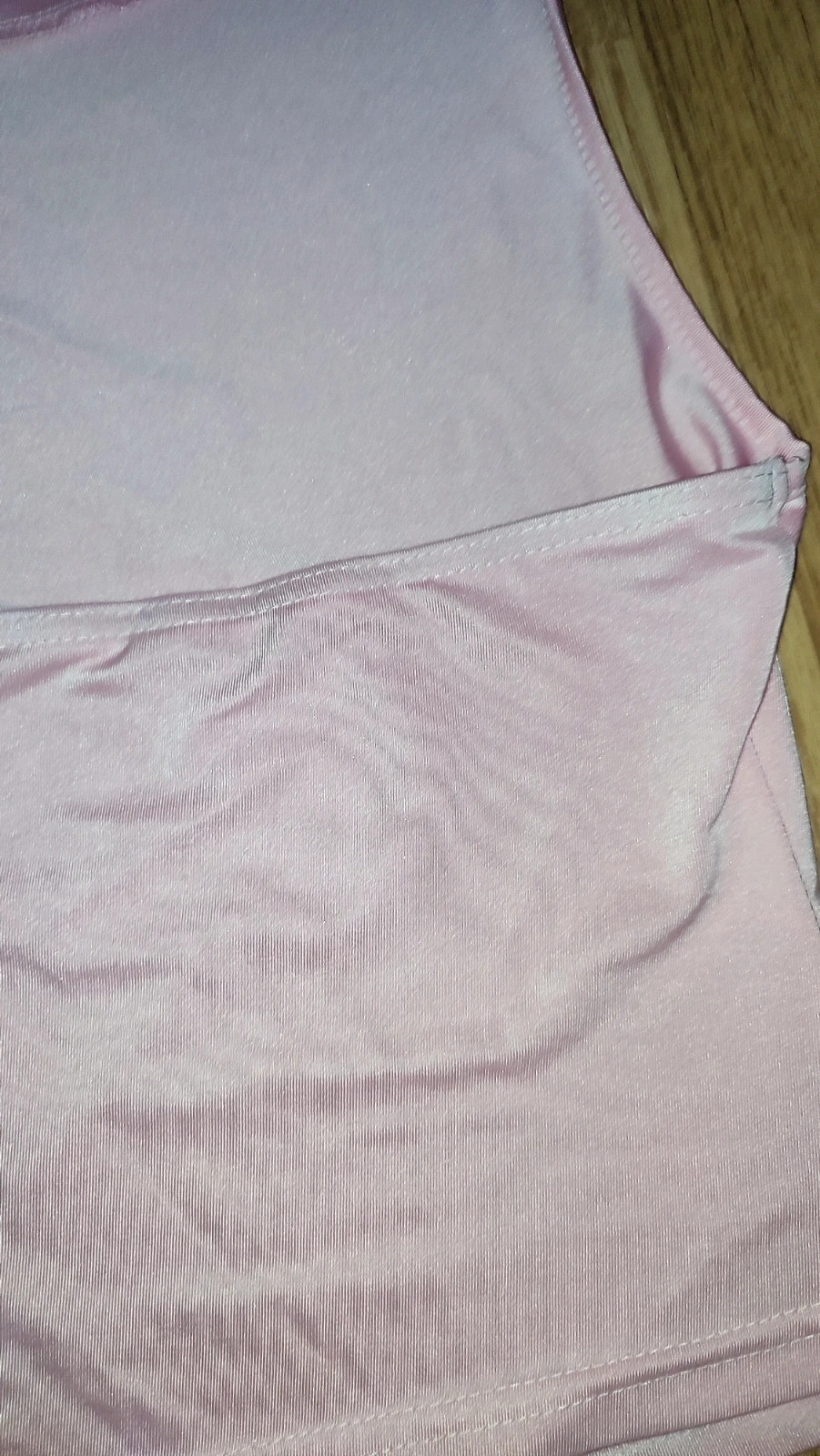 Top rosa satinado cuello drapeado con detalle de flor | Talla M Shein – Shein – taille M / 38 / 10 5