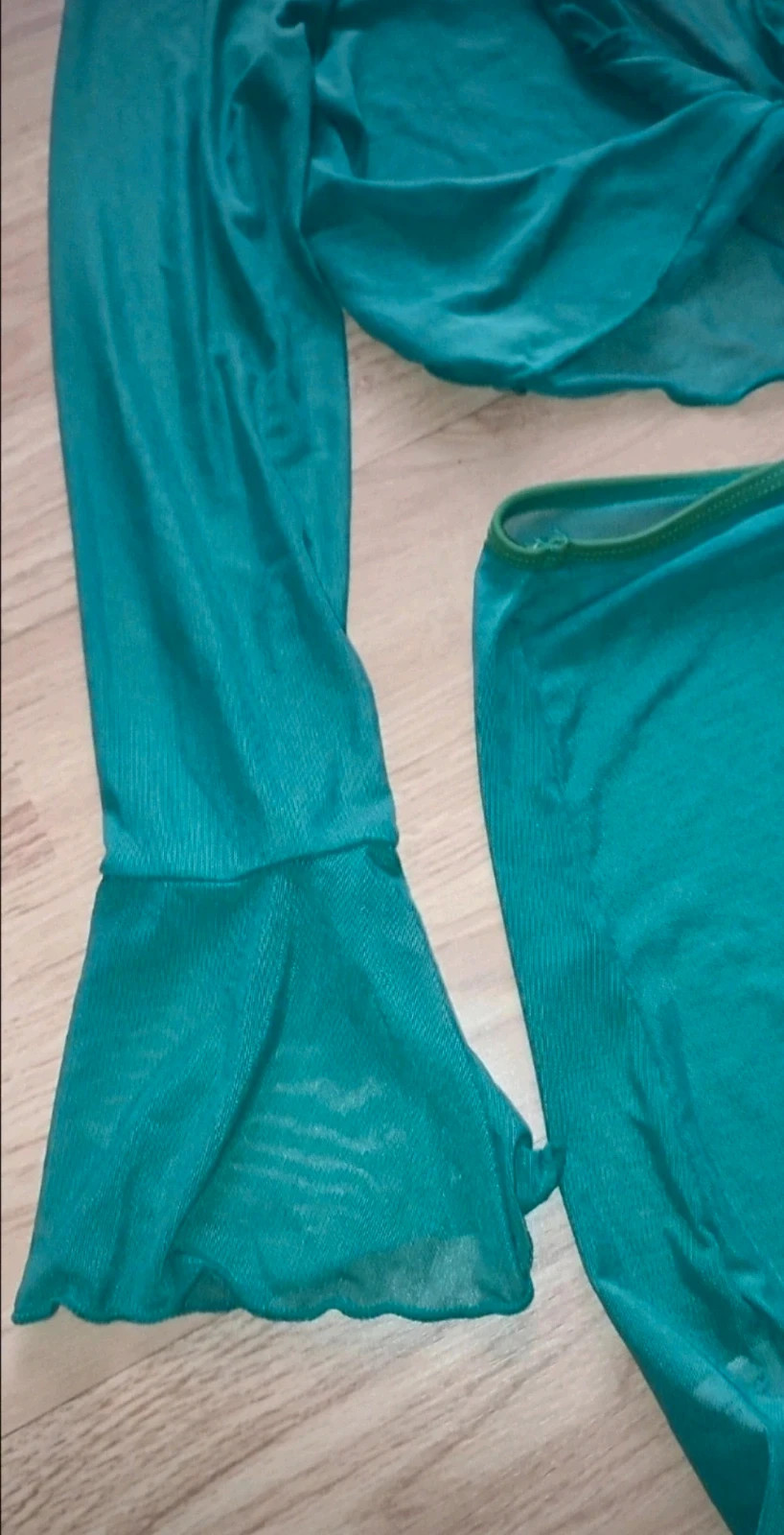 Conjunto de playa SHEIN verde esmeralda | Talla 14 años – Shein – taille 14 ans / 164 cm 3