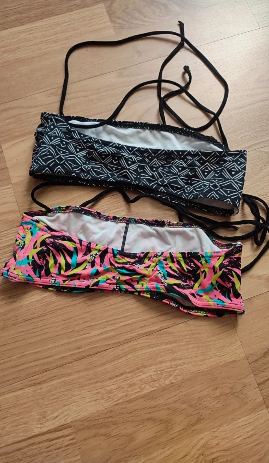 Lote 2 Tops de Bikini Decathlon talla 38 | Bandeau – Decathlon – taille M / 38 / 10 2