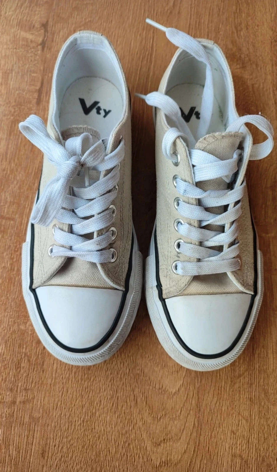 Zapatillas VTY beige/crema T.36 | Básicas, cómodas y combinan con todo – VTY – taille 36 2
