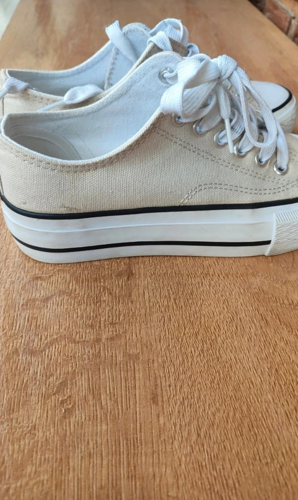 Zapatillas VTY beige/crema T.36 | Básicas, cómodas y combinan con todo – VTY – taille 36 5