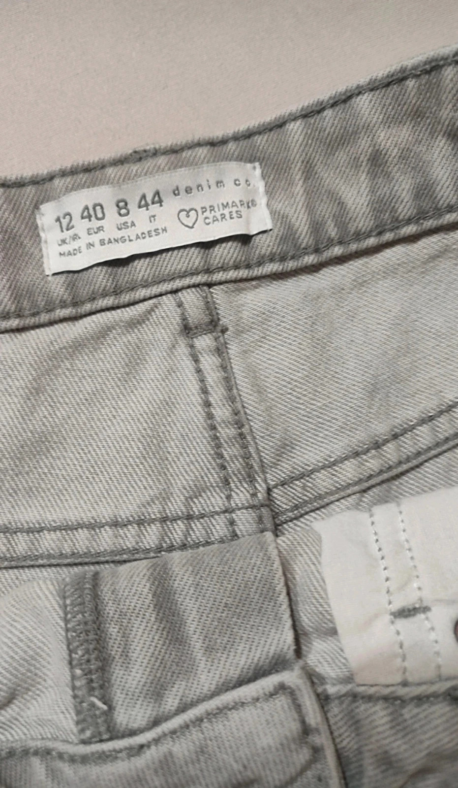 Short vaquero – Primark – taille L / 40 / 12 5