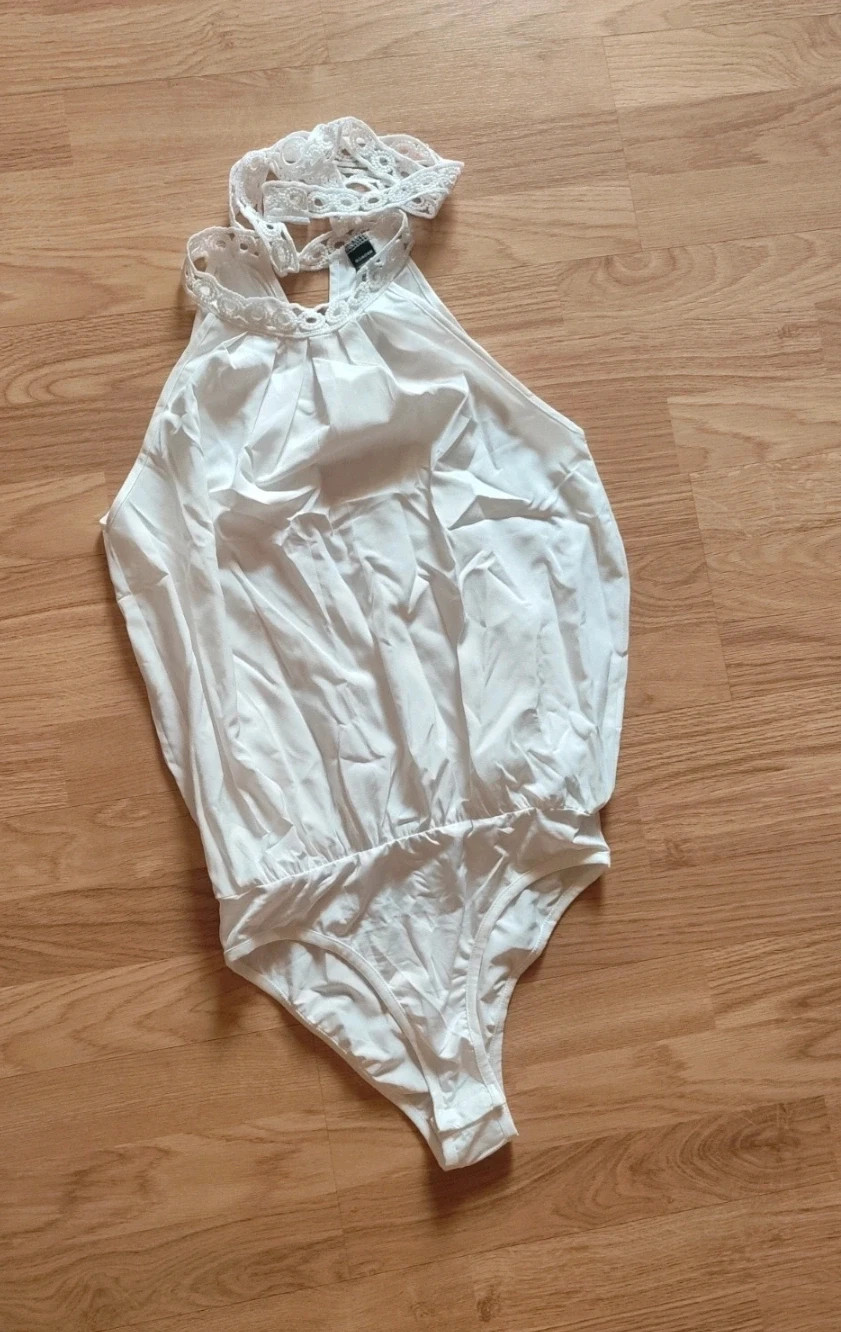 Pack 2 Bodies Mujer Talla 36/S | Rosa + Blanco | Perfecto Estado – Shein – taille S / 36 / 8 5