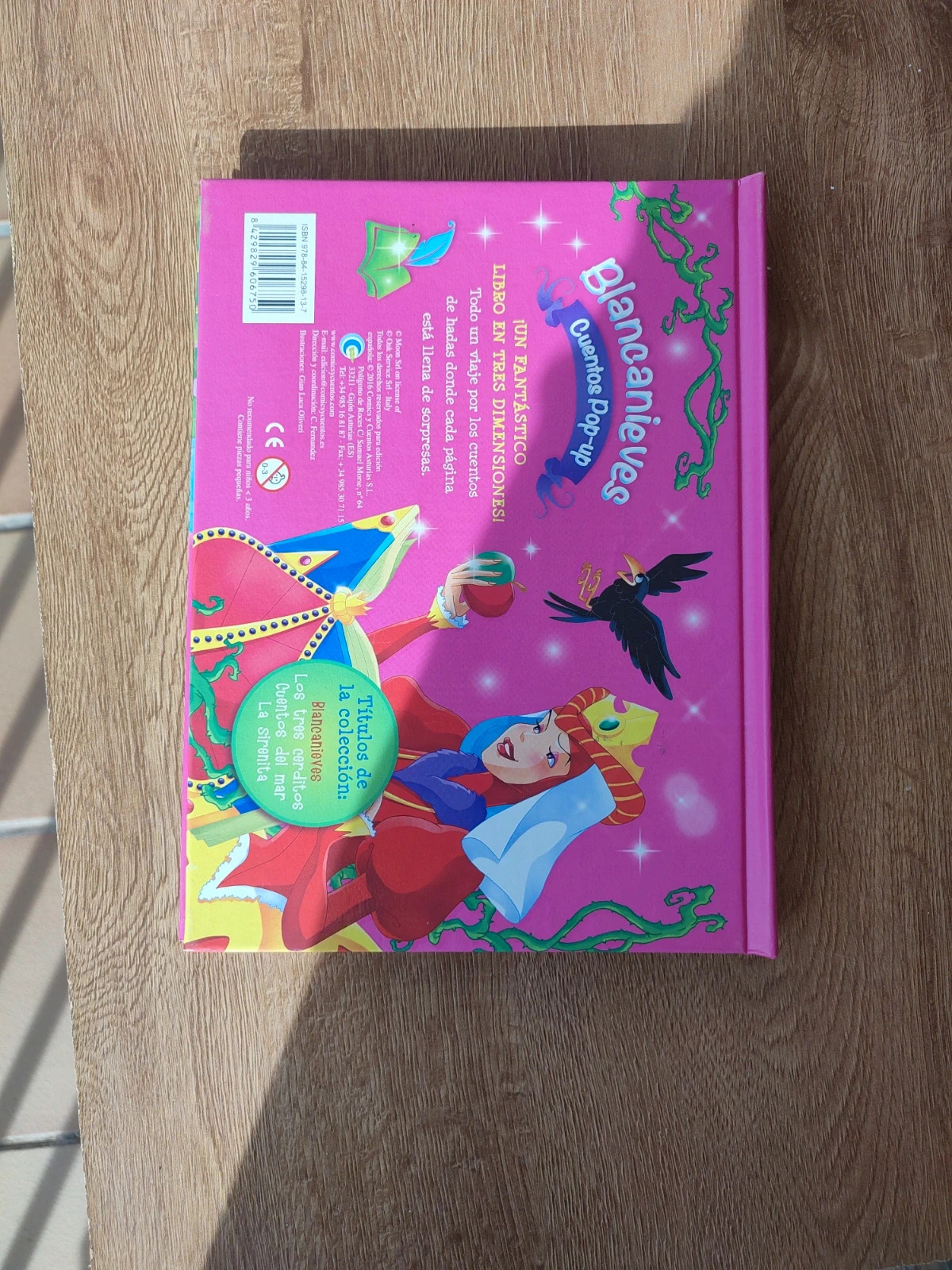 Cuento pop-up Blancanieves 3