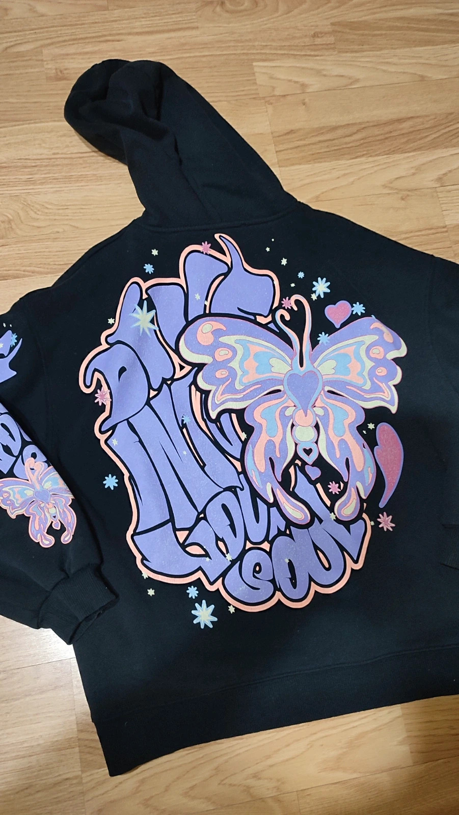 Bershka Hoddie multicolor streetwear – Bershka – taille S / 36 / 8 5