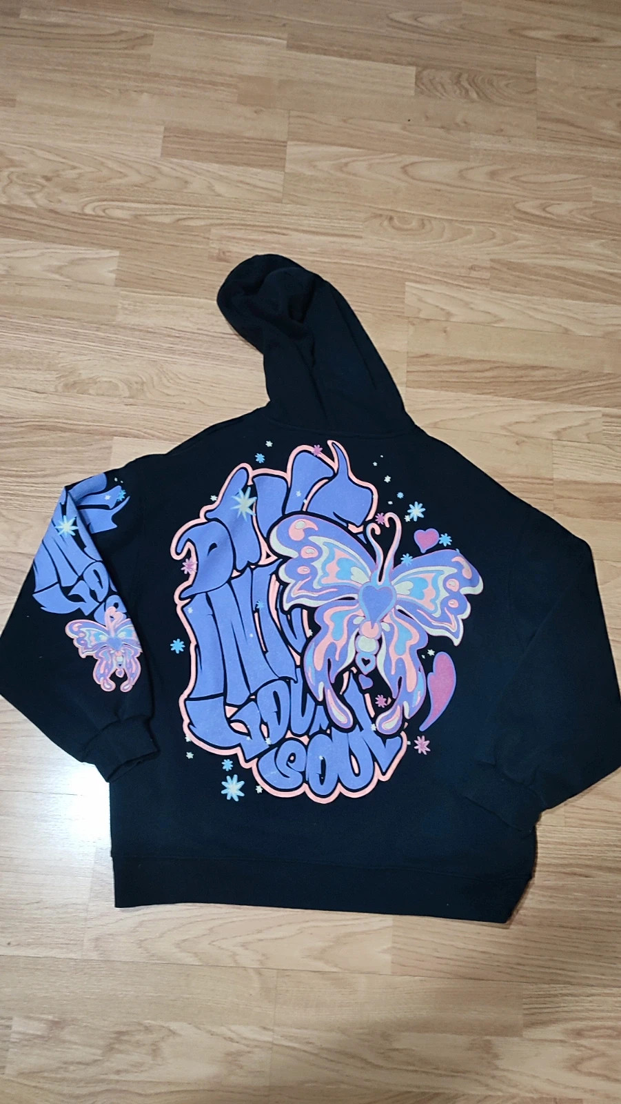 Bershka Hoddie multicolor streetwear – Bershka – taille S / 36 / 8 4