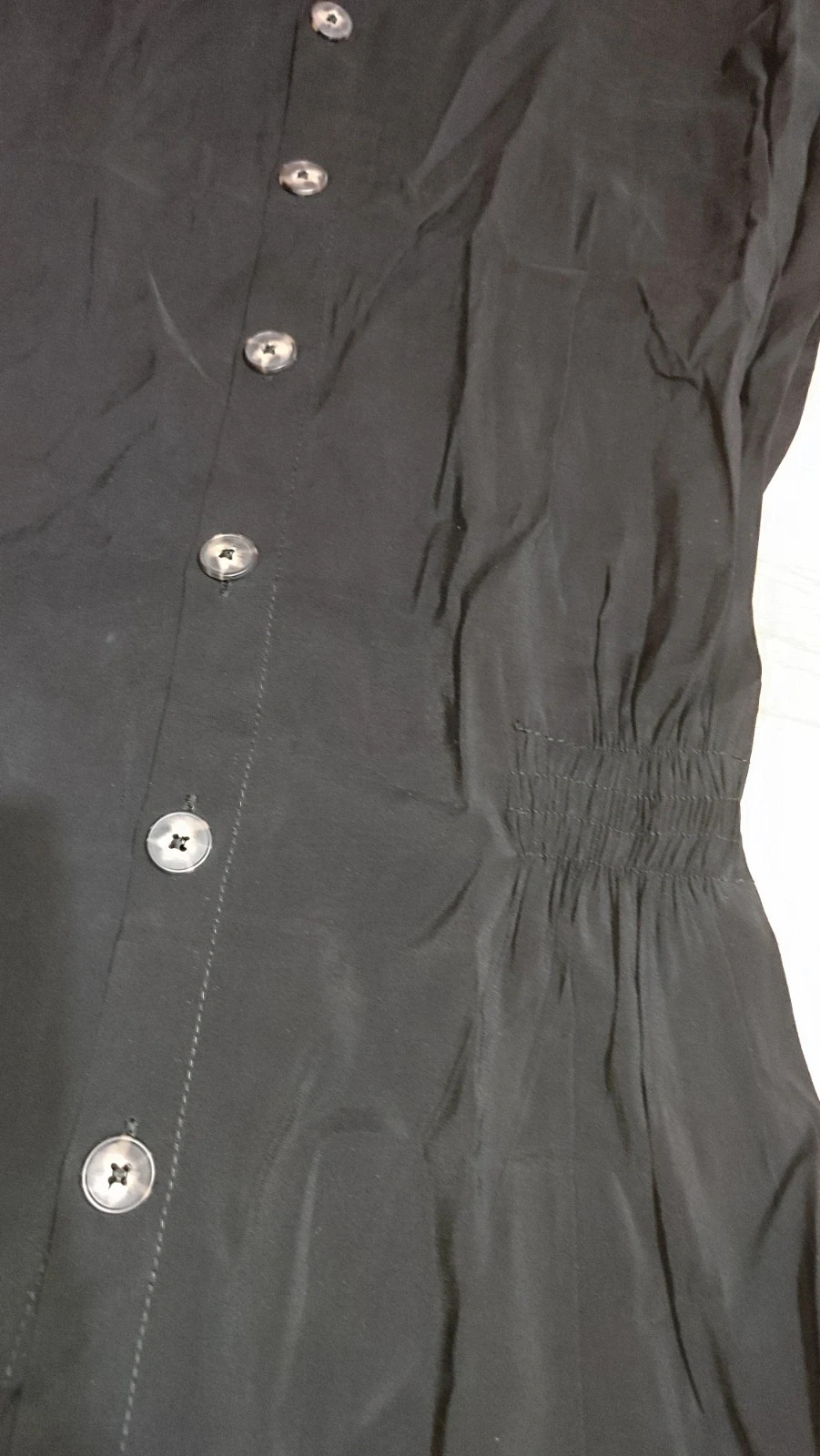 Vestido negro manga larga – Lefties – taille S / 36 / 8 5