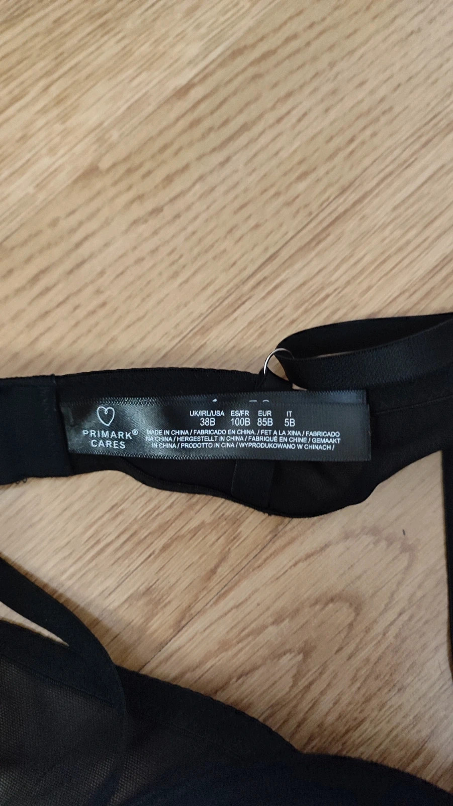 Sujetador negro – Primark – taille 100B 5