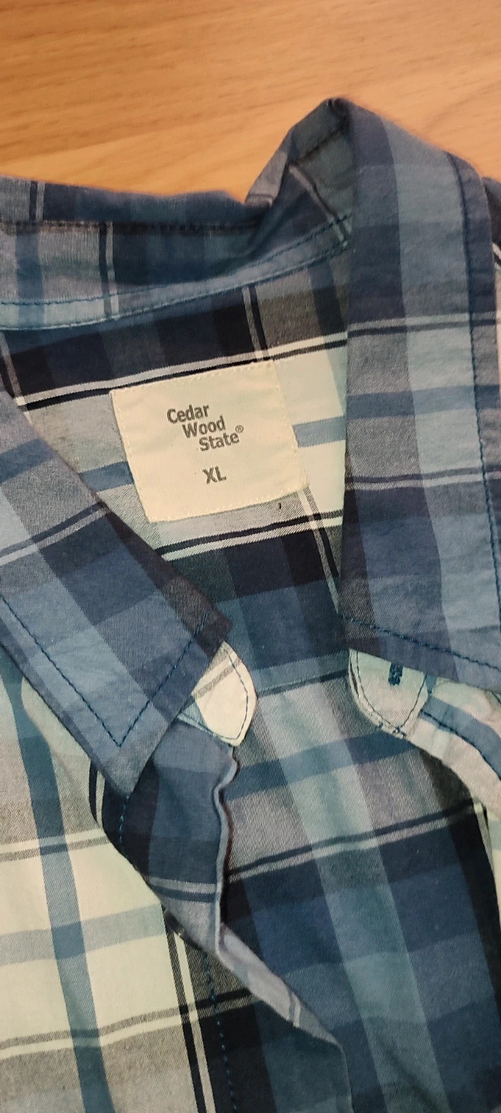 Camisa de cuadros – Cedar Wood State – taille XL 4
