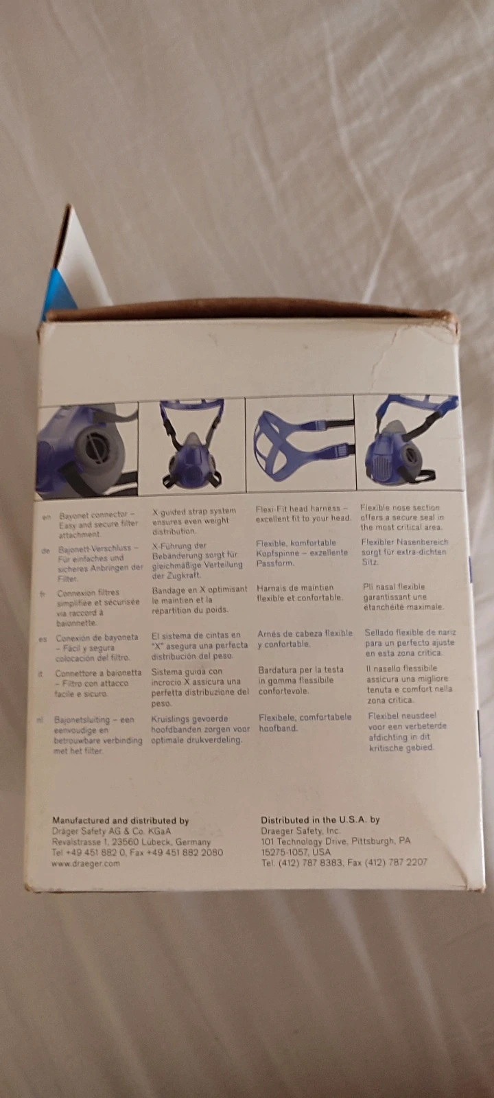 Semi-mascara – Dräger 2