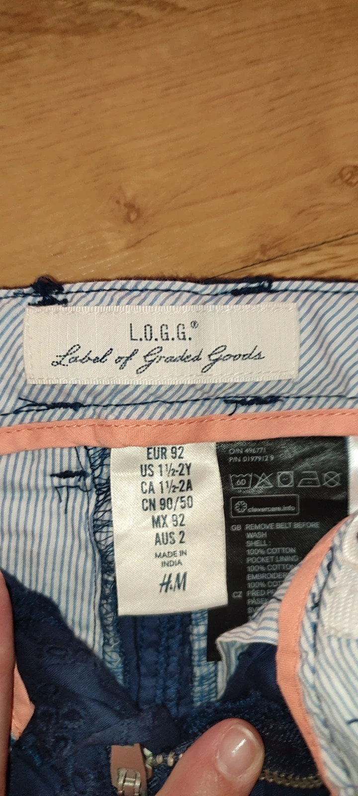 Mini falda – H&M L.O.G.G. – taille 18-24 mois / 86 cm 4