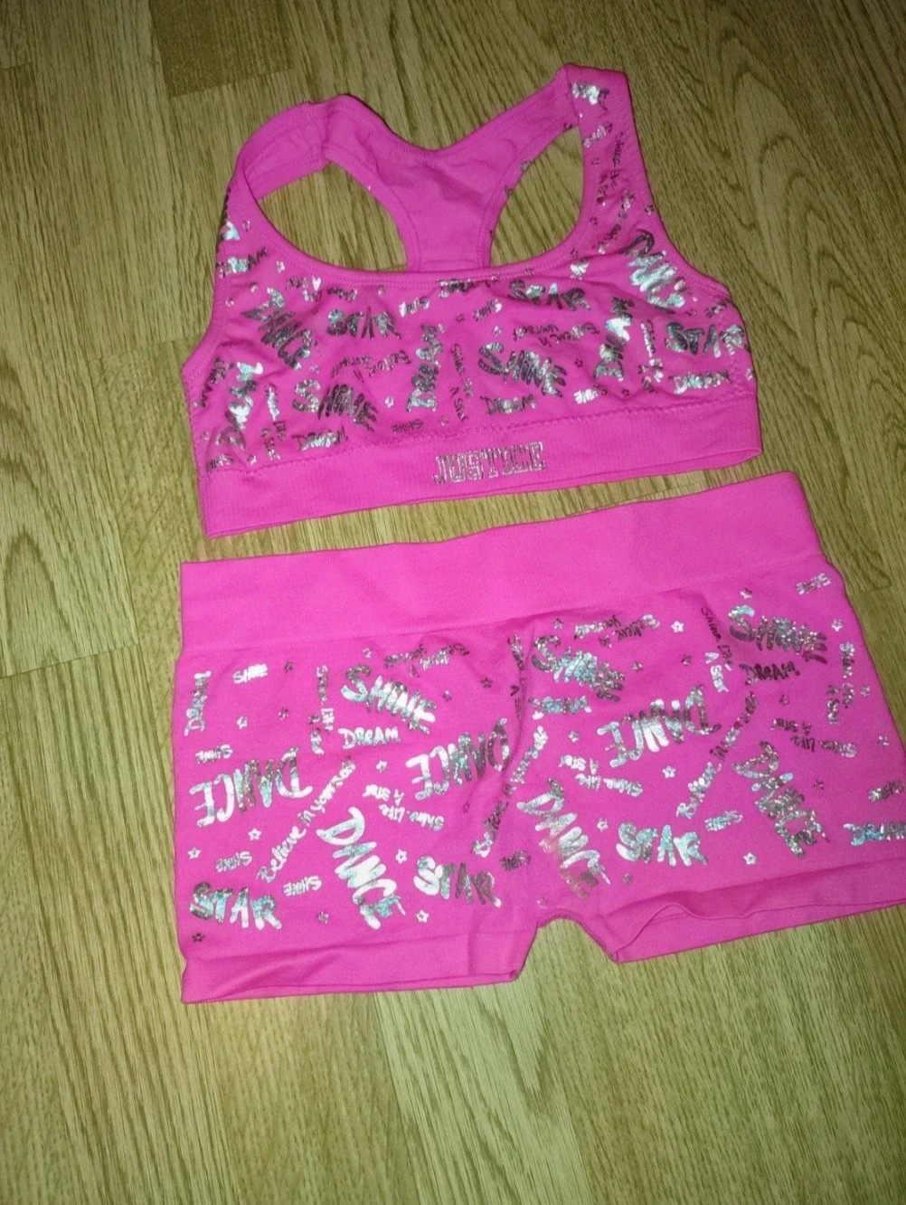 Conjunto top y culote – Justice – taille 8 ans / 128 cm 2