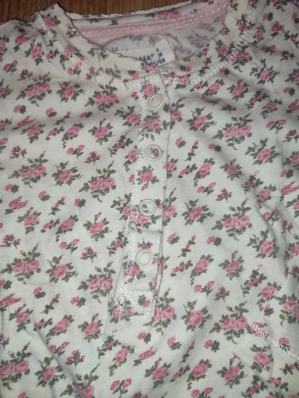 Camiseta flores – H&M – taille 6-9 mois / 68 cm 3