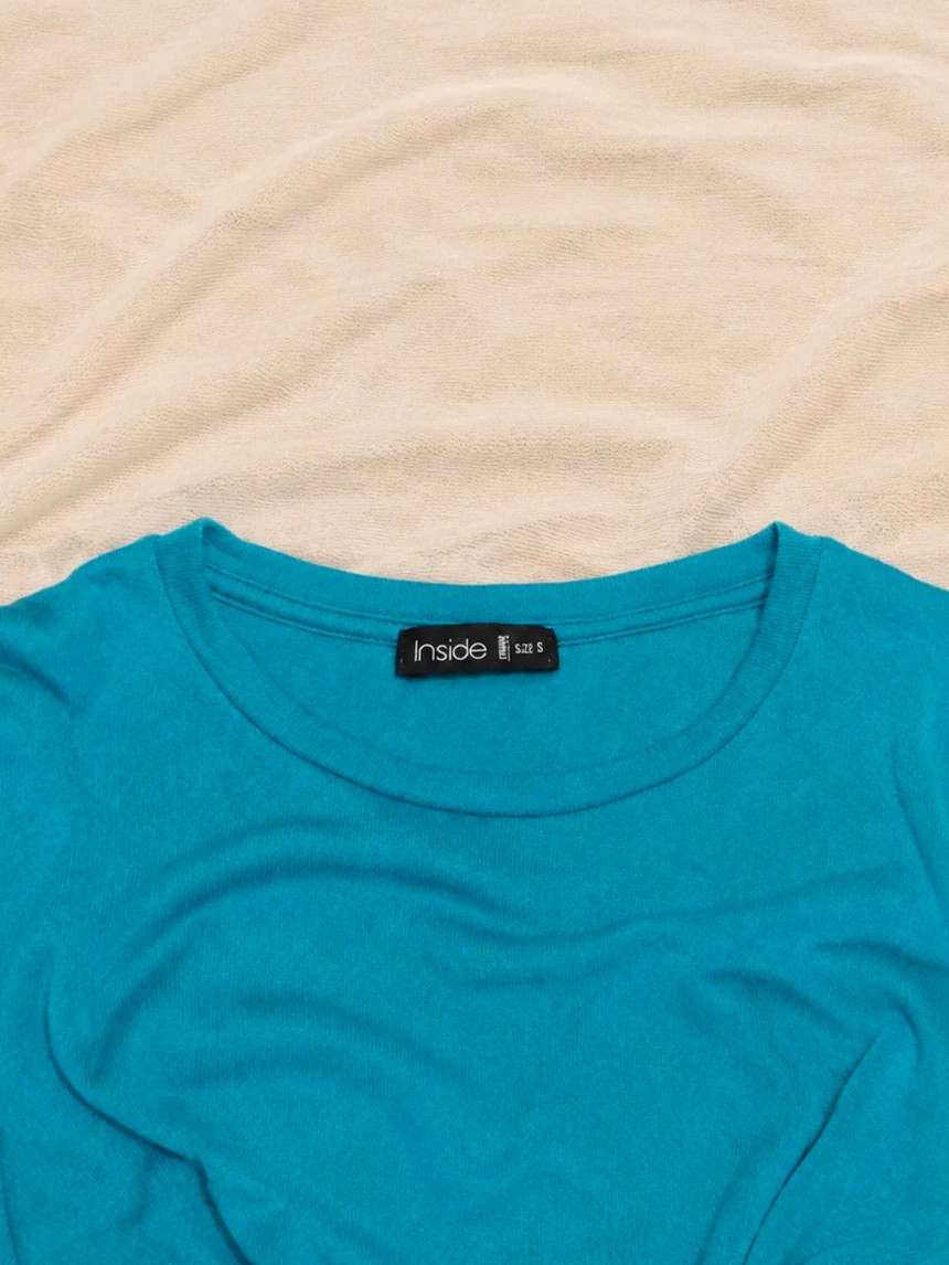 Inside croptop holgado azul – Inside – taille S / 36 / 8 4