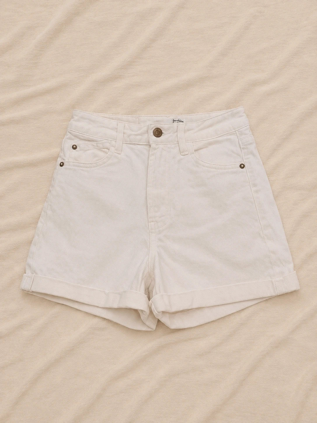 Stradivarius vaqueros cortos blancos – Stradivarius – taille S / 36 / 8 2
