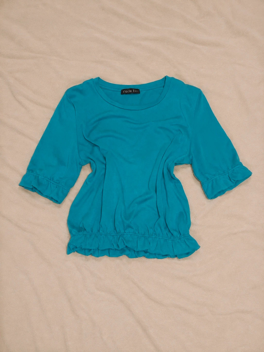 Inside croptop holgado azul – Inside – taille S / 36 / 8 2
