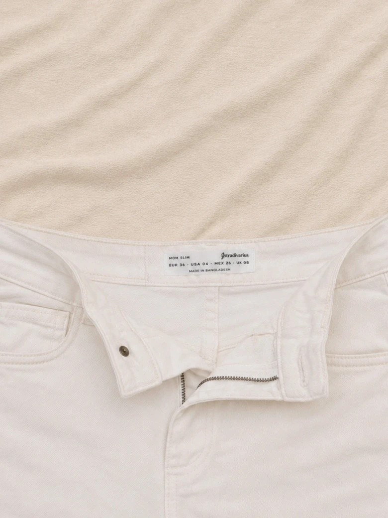 Stradivarius vaqueros cortos blancos – Stradivarius – taille S / 36 / 8 4