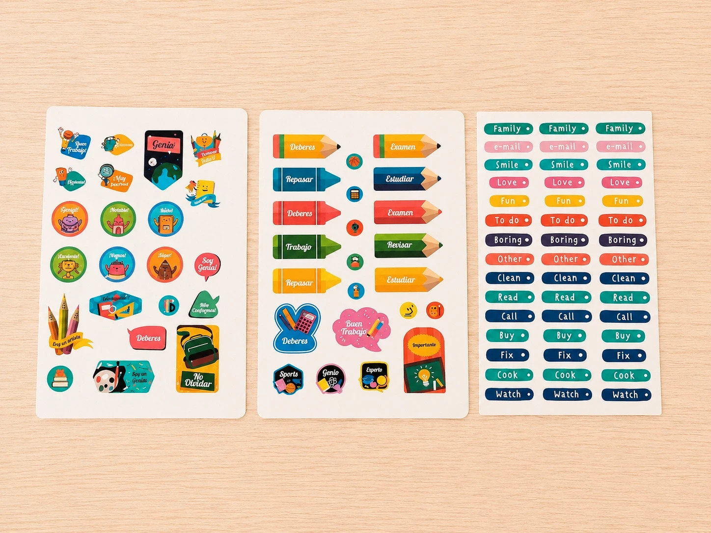 LOTE Material escolar y manualidades – Diversa 5