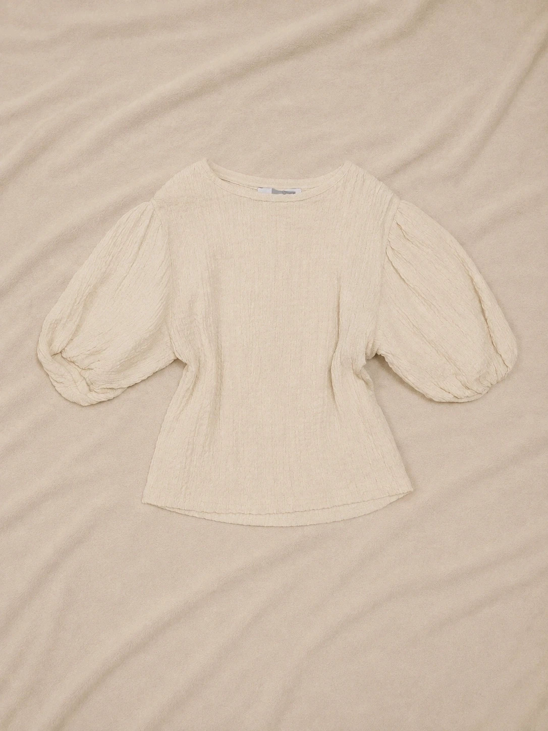 Pull&Bear top con mangas 3/4 amarillo claro – Pull & Bear – taille S / 36 / 8 2