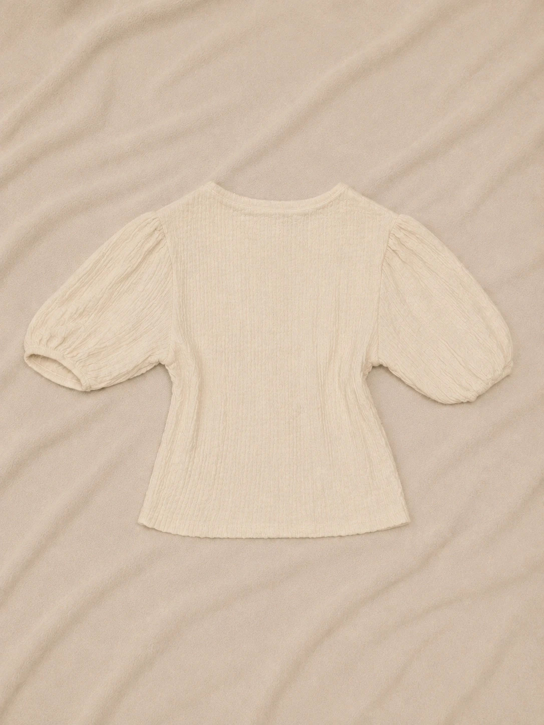 Pull&Bear top con mangas 3/4 amarillo claro – Pull & Bear – taille S / 36 / 8 3