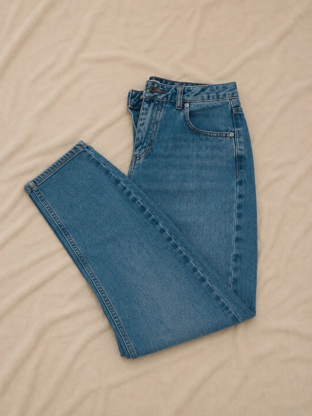Pull&Bear pantalón vaquero remangado – Pull & Bear – taille S 4