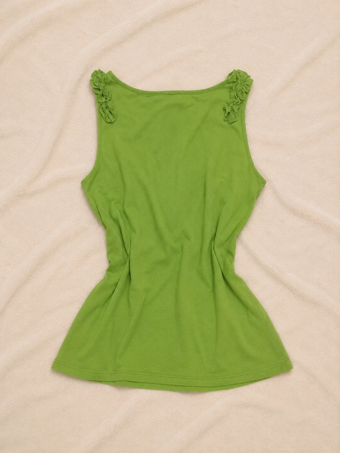 Benetton top sin mangas verde vintage – United Colors of Benetton – taille S / 36 / 8 3