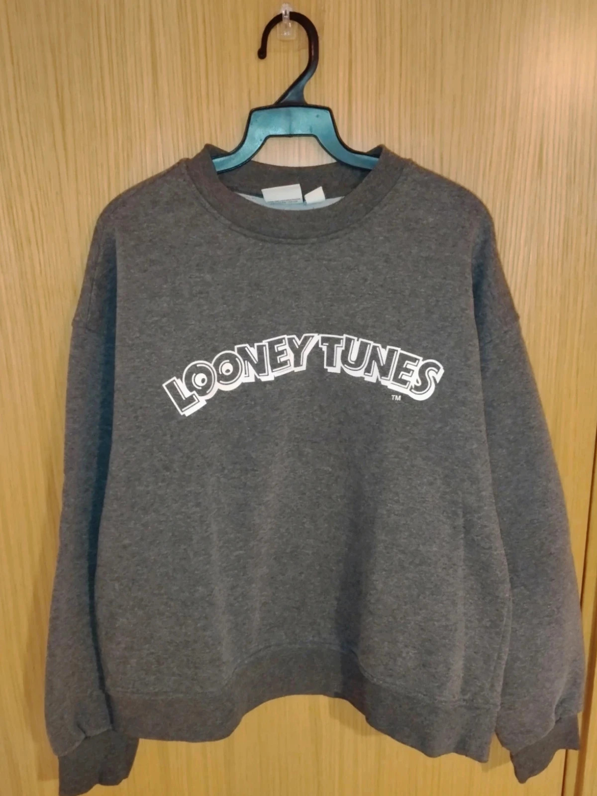 Sudadera gris - Looney Tunes - talla S