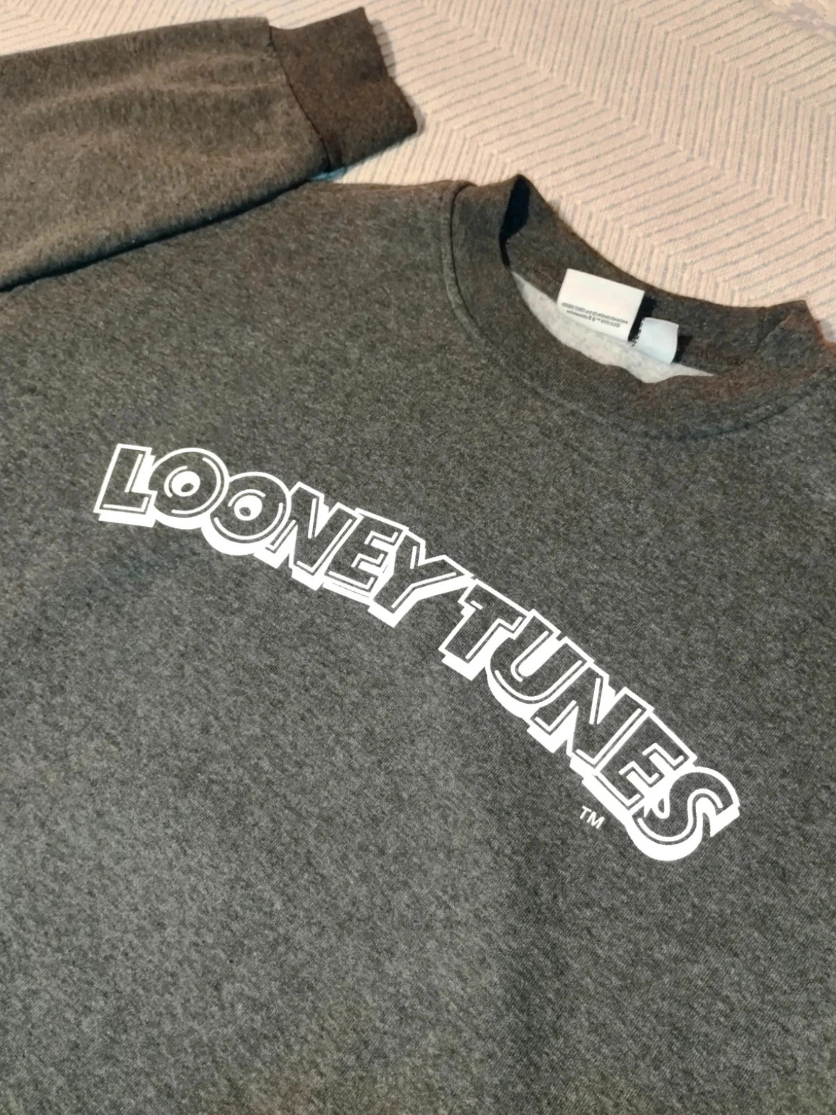 Sudadera gris - Looney Tunes - talla S – Looney Tunes – taille S / 36 / 8 3