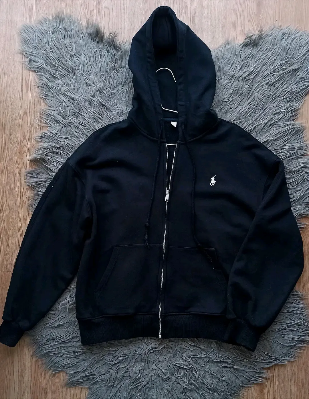 Sweat-shirt à capuche noir Ralph Lauren 3