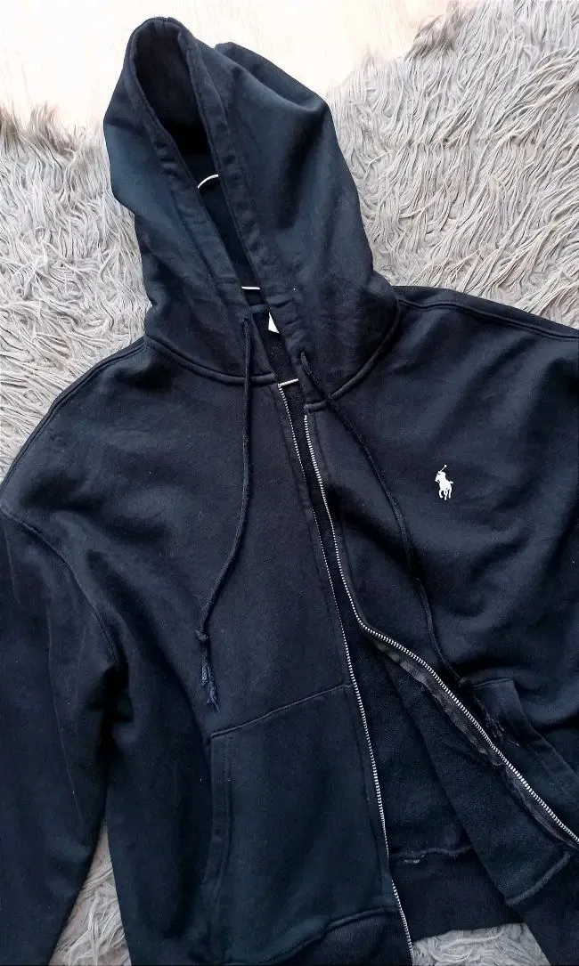 Sweat-shirt à capuche noir Ralph Lauren 2