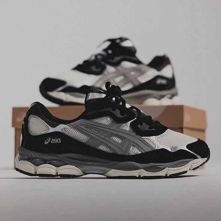 Asics Gel-Kayano Blanc Noir Gris 3